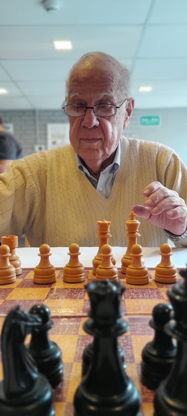 Jugando al ajedrez